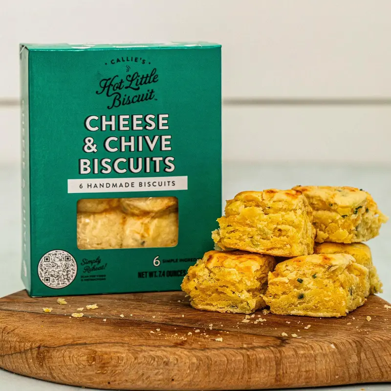 Callie'S Charleston Biscuits Frozen Cheese & Chive Biscuits 1