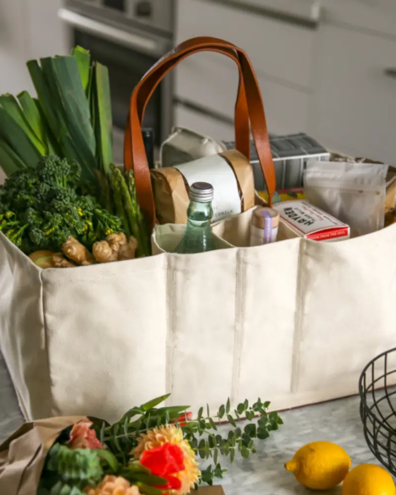 Capabunga Natural Grocery Tote – Lightweight & Reusable Carryall 1