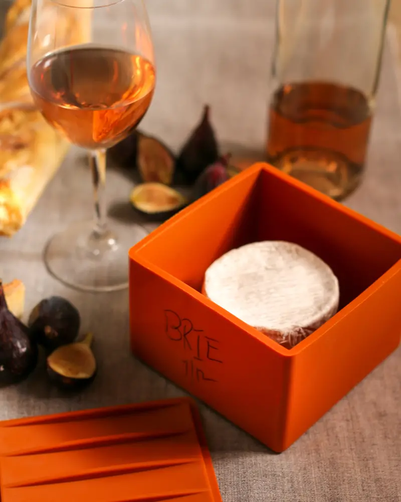 Capabunga Orange-Toned Soft Cheese Storage Vault 1