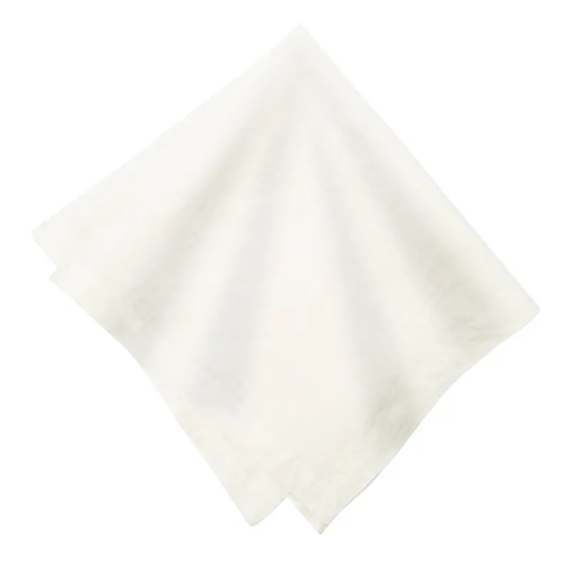Caravan Home Ivory Linen Napkins – 21" Square Neutral Table Linens 1