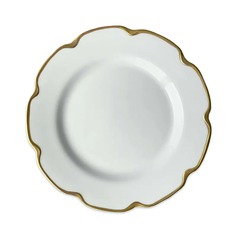 Caskata Grace Gold Charger Plates – Set Of 4, Metallic Accent Dinnerware 1