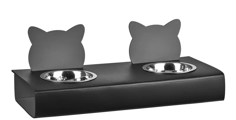 Cat Food Bowl Stand – Elevated Design 1