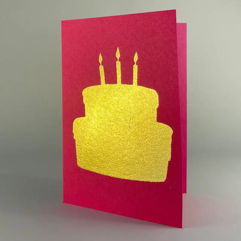 Catherine Greenup Greeting Card – Cake Illustration On Grapesicle 1