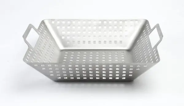 Charcoal Companion Large Square Grill Wok 1