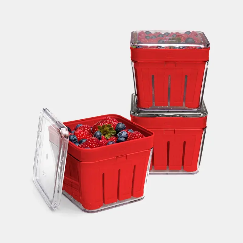 Chef’N Collapsible Berry Basket With Ventilated Design 1
