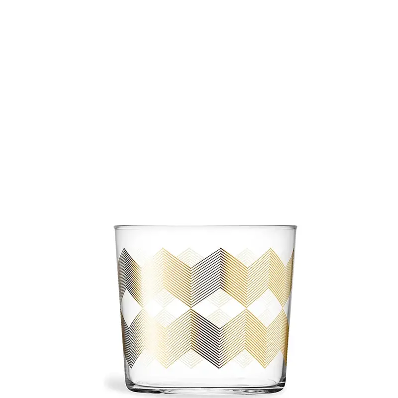 Chevron Patterned Double-Wall Tumbler 1