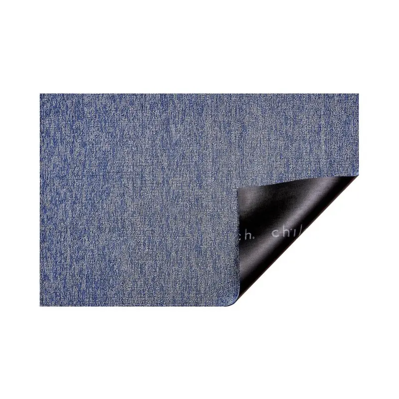 Chilewich Heathered Shag Doormat – Cornflower Blue, Indoor/Outdoor All-Weather Mat 1