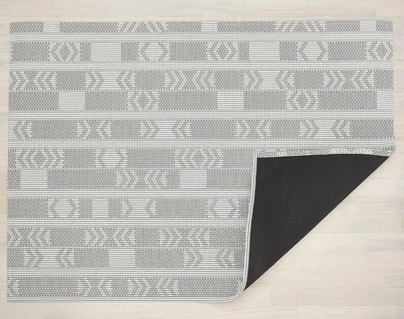 Chilewich Scout Graphite Indoor Rug – 35" X 48" 1