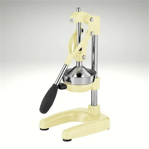 Cilio Citrus Squeezer In Cream-Colored Enamel-Coated Steel 1