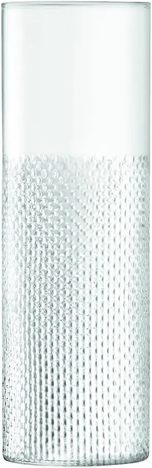 Clear Transparent Wicker Vase 1