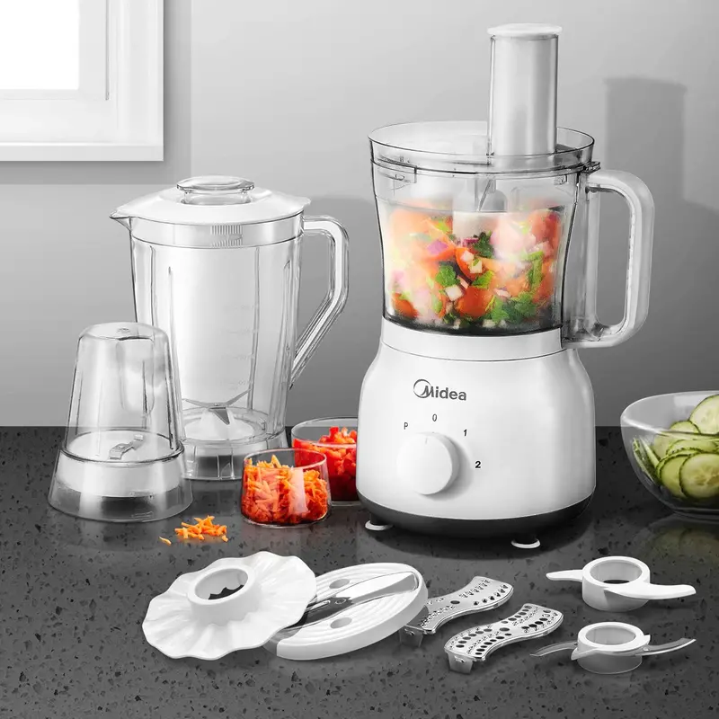 Compact 1.5L Food Processor – Efficient Kitchen Helper 1