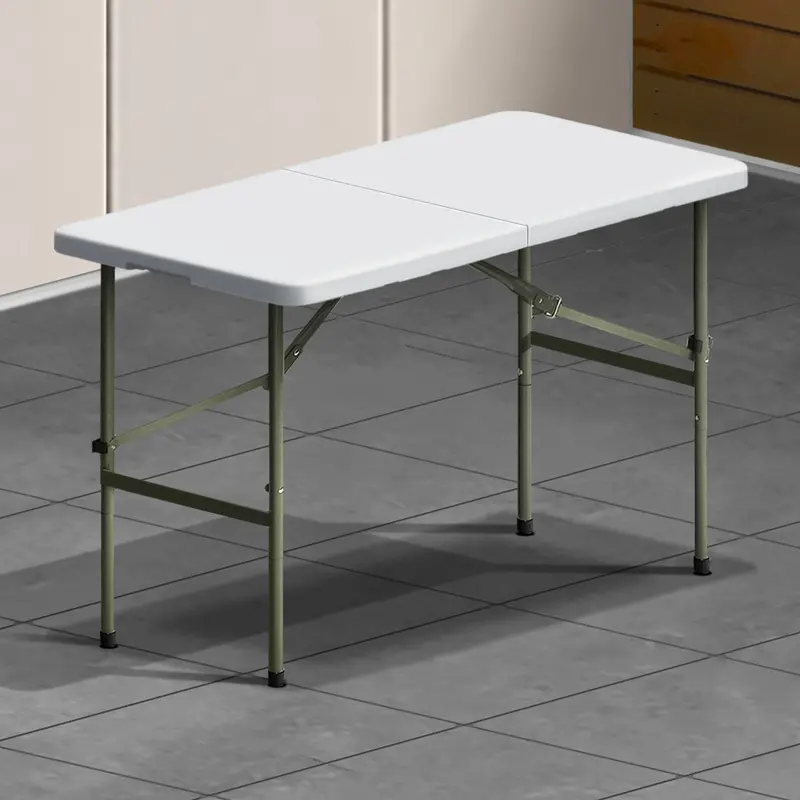 Compact Folding Table – 4 Ft X 2 Ft Portable Surface 1