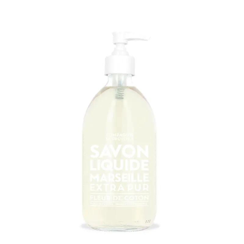 Compagnie De Provence Cotton Flower Liquid Marseille Soap 1