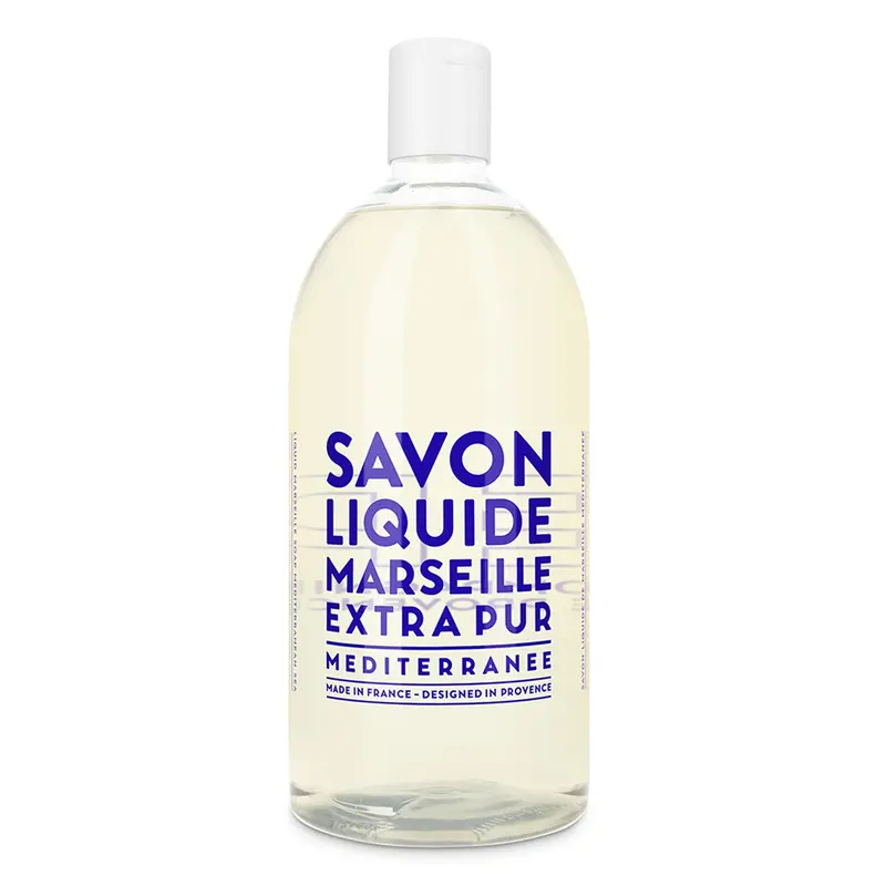 Compagnie De Provence Mediterranean Sea Liquid Marseille Soap Refill 1