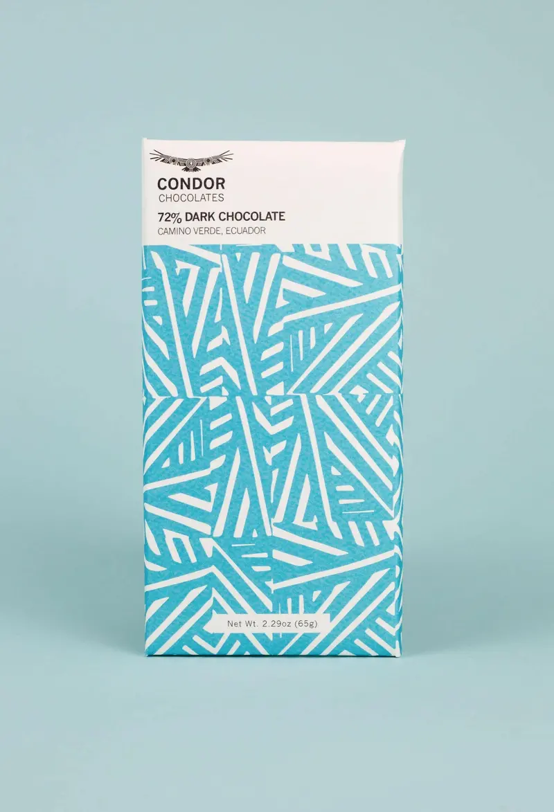 Condor 72% Dark Chocolate Bar – Rich, Single-Origin Dark Chocolate 1