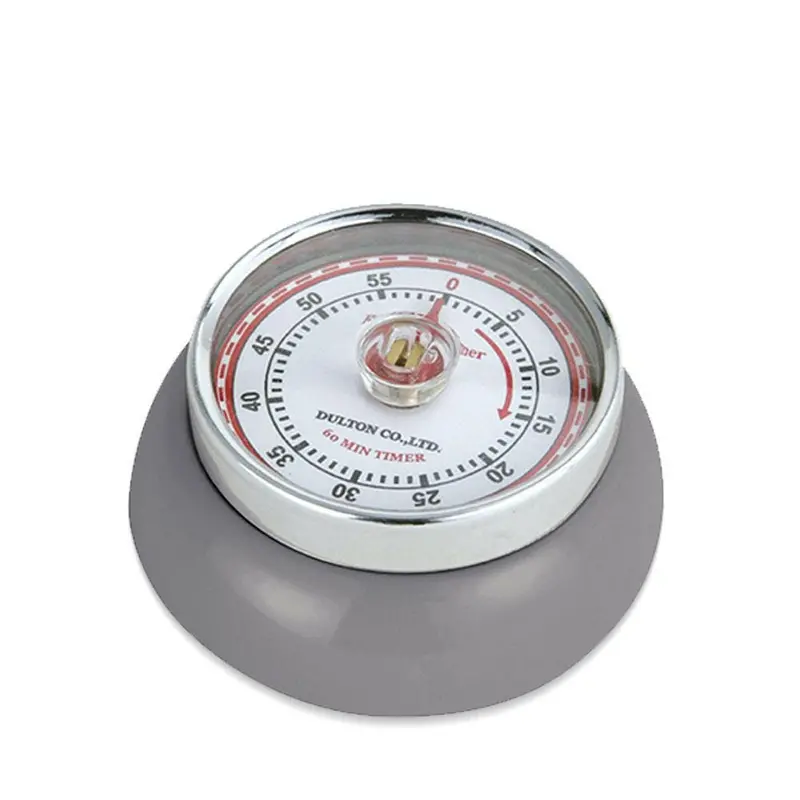 Cool Gray Vintage Timer – Zassenhaus Retro Countdown Clock 1