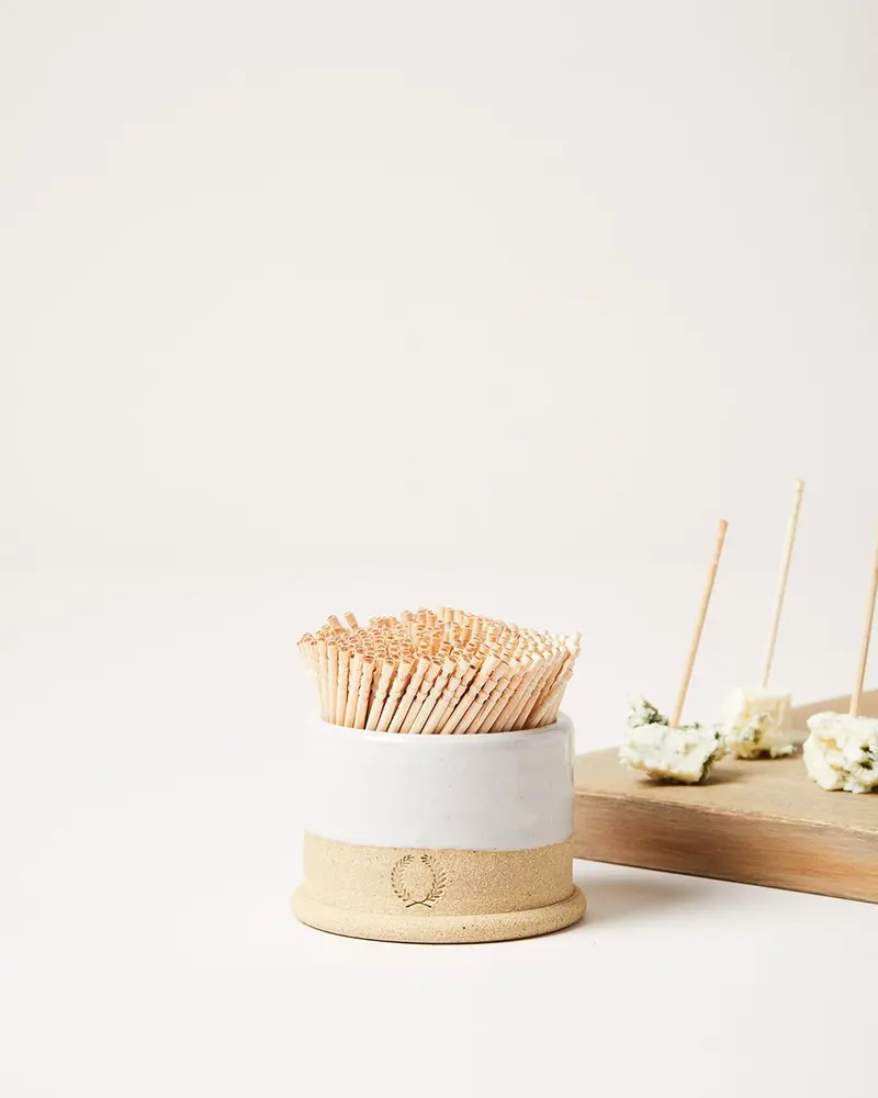 Countryman-Style Toothpick Holder – Farmhouse Pottery 1