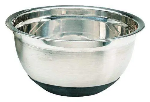 Crestware 8-Quart Non-Slip Rubber-Base Mixing Bowl 1