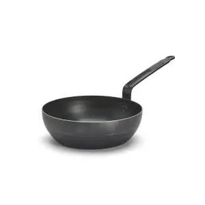 De Buyer Blue Carbon Steel Country Fry Pan – Classic 10-Inch Round Skillet 1