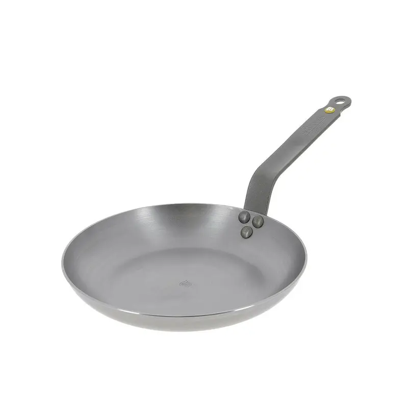 De Buyer Mineral B Carbon Steel Omelette Skillet 1