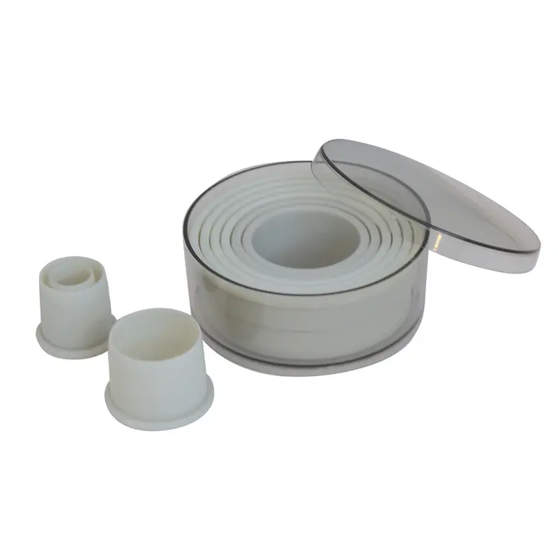 De Buyer Round Pastry Cutters – Precision Stainless Steel Cookie And Dough Cutters 1
