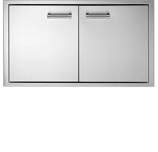Delta Heat 13-Inch Dual Access Panel Doors For Outdoor Cabinets 1