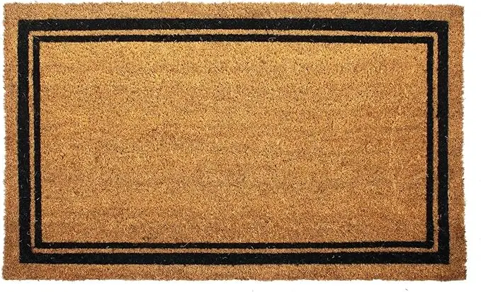 Dhome Border-Designed Extra-Long Doormat – 24" X 60" Durable Entry Rug 1