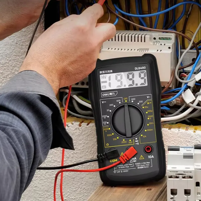 Digital Multimeter – Auto-Ranging Testing Meter With Lcd 1