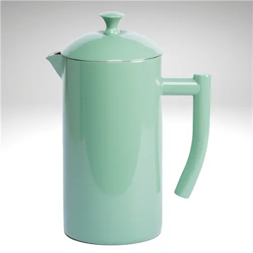 Dilly Bean Green Double-Walled French Press – Frieling Insulated Brew System 1