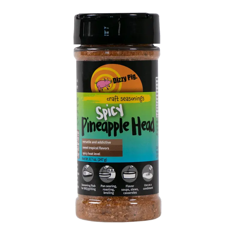 Dizzy Pig Spicy Pineapple Head Dry Rub 1