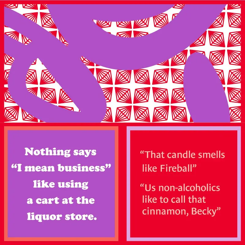 'Drinks On Me' Fiery Cocktail Napkin – Fireball Whiskey & No-Nonsense Attitude 1