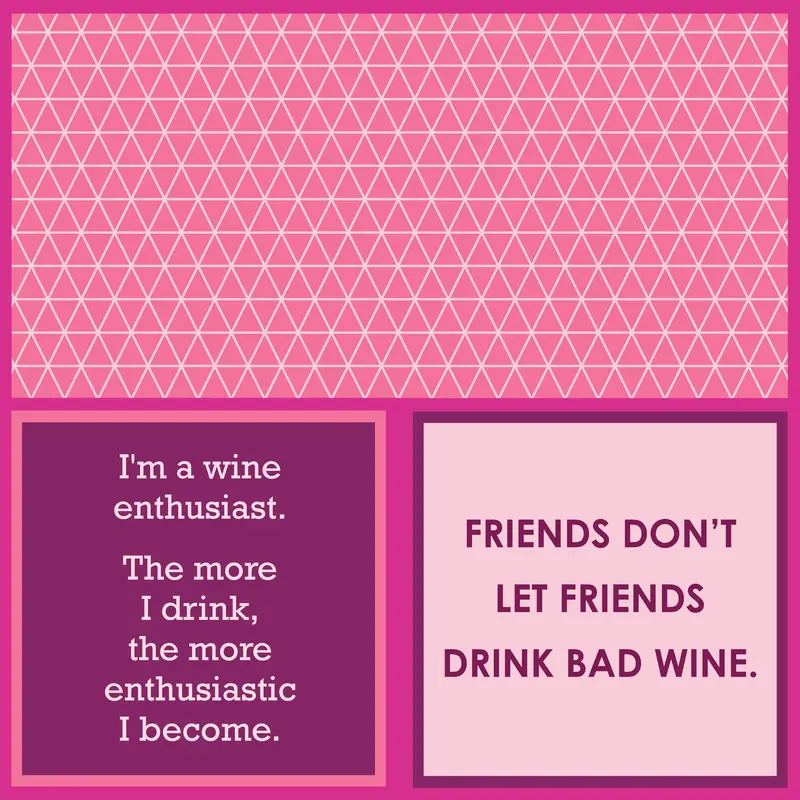 Drinks On Me 'Friends Don'T Let Friends...' Cocktail Napkin 1
