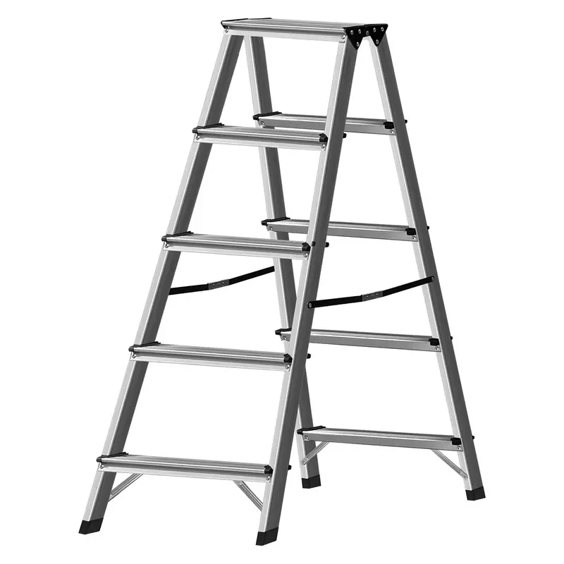Dual-Access Aluminum Ladder – 5-Step 1