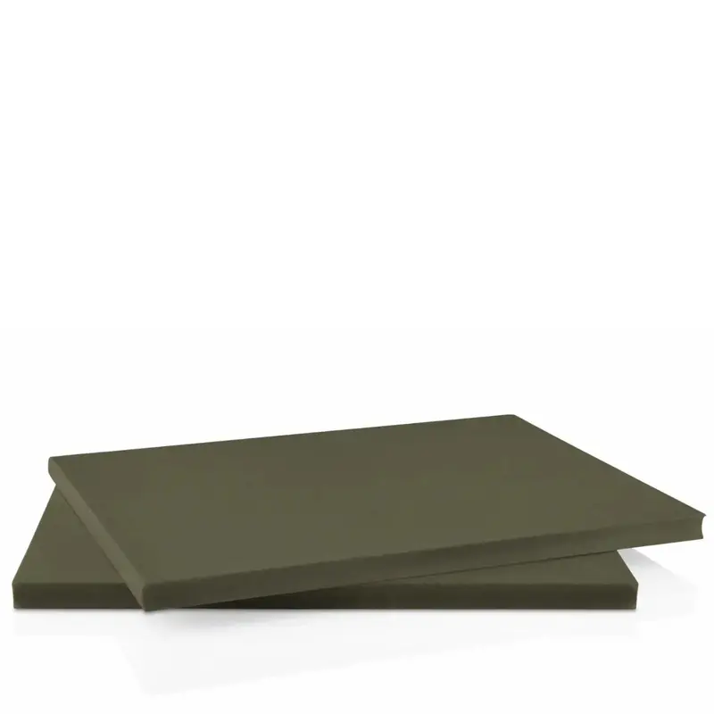 Dual-Surface Reversible Cutting Board In Emerald Green 1