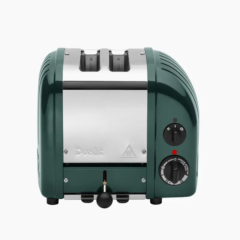 Dualit 2-Slice Toaster In Forest Evergreen – Compact Retro Style 1