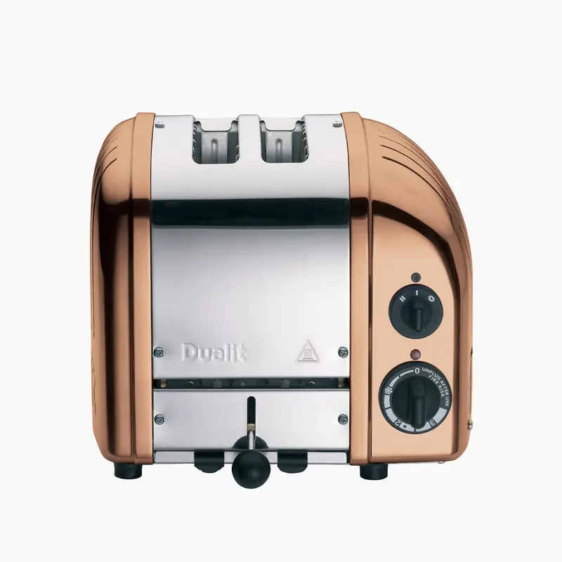 Dualit 2-Slice Toaster In Rich Copper Tone – Compact Countertop Essential 1
