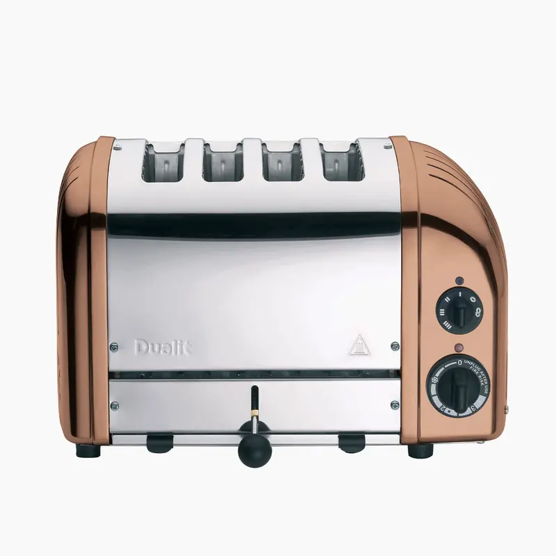 Dualit 4-Slice Toaster In Warm Copper Finish – Iconic Classic Design 1