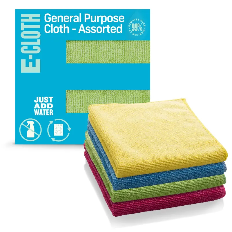 E-Cloth All-Purpose Cleaning Cloths – 4-Pack Variety 1