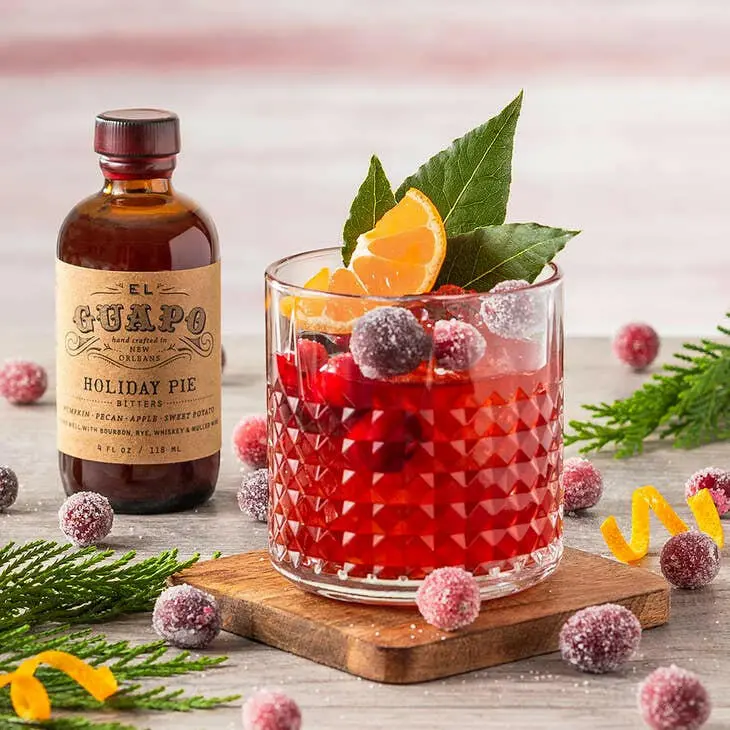 El Guapo Holiday Pie Bitters – Warm Spice & Vanilla Blend 1