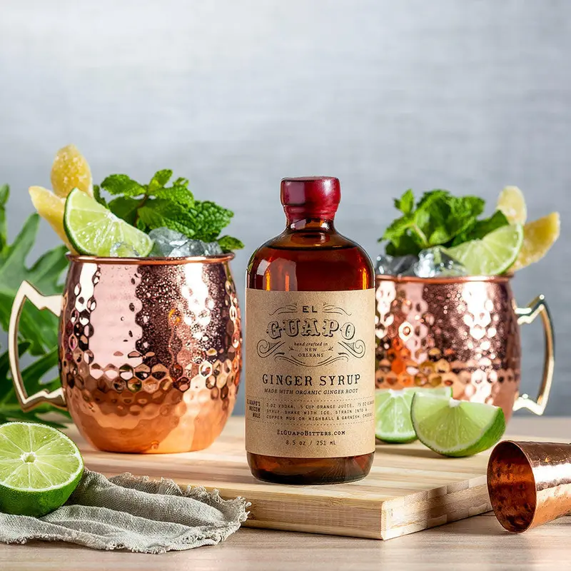 El Guapo Small-Batch Ginger Cocktail Syrup 1