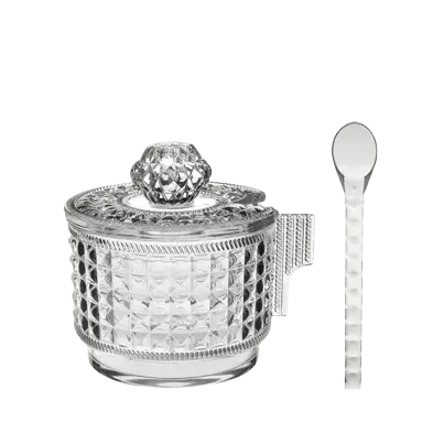Elegant Sugar Bowl And Spoon Set – Zen-Chic 1