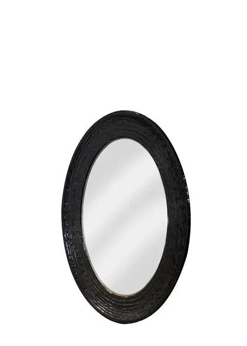 Elissi Black Reflective Wall Mirror 1