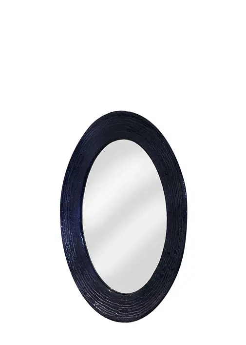 Elissi Deep-Blue Reflective Wall Mirror 1