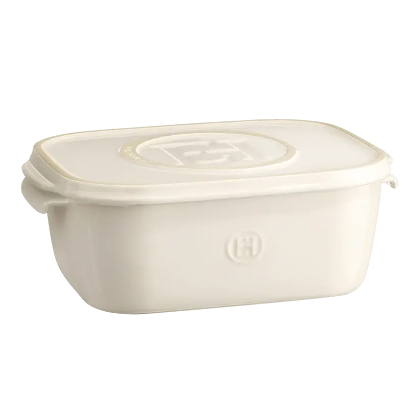 Emile Henry Clay-Finish Cheese Storage Box 1