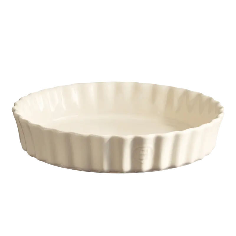 Emile Henry Deep Flan And Tart Dish In Flour Finish 1