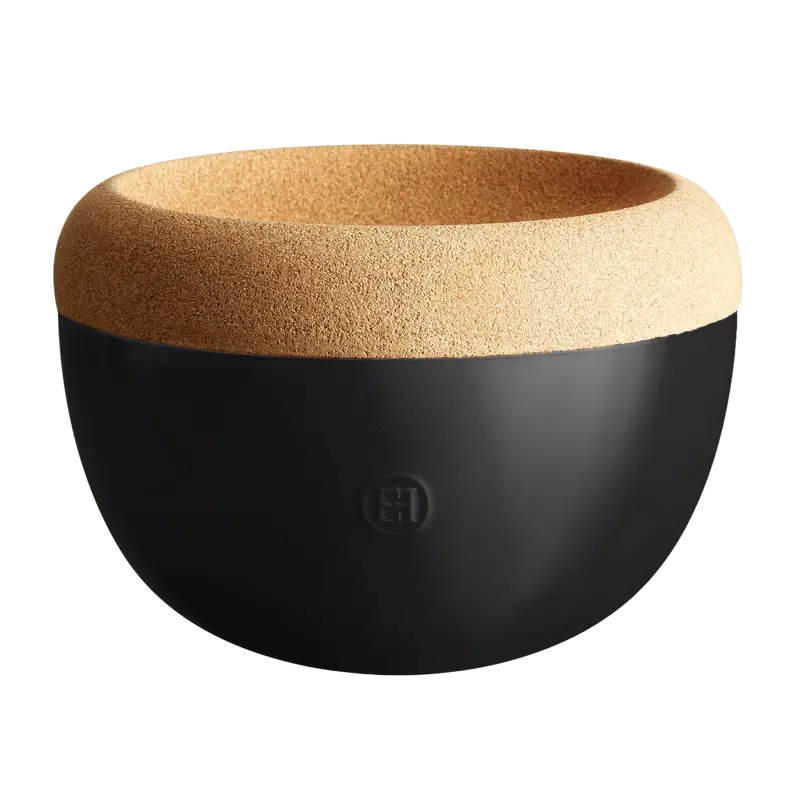 Emile Henry Truffle-Colored Deep Storage Bowl, Ceramic 1