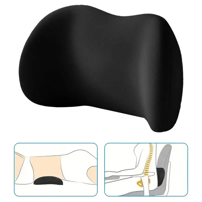 Ergonomic Lumbar Support Cushion For Office Or Car Seats 1