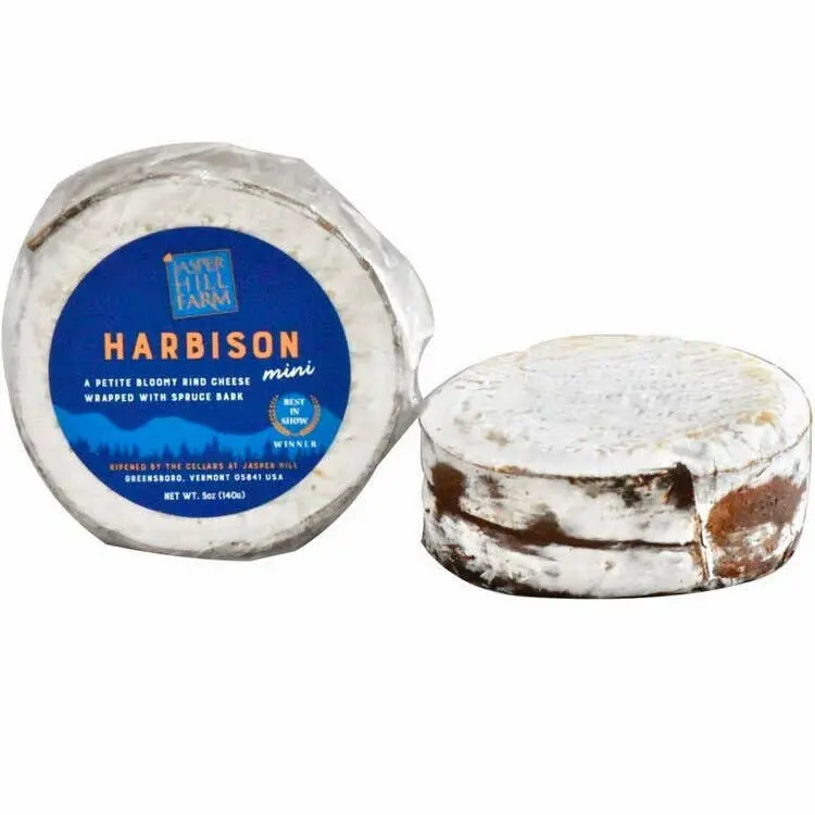 Evans Meats & Seafood Harbison Mini – Handcrafted Raw Milk Cheese Wheel 1