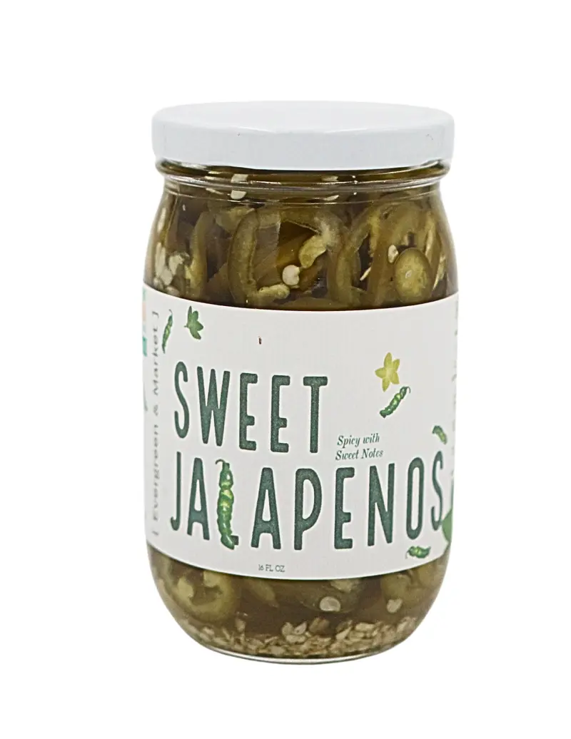 Evergreen & Market Sweet Jalapeño Slices 1