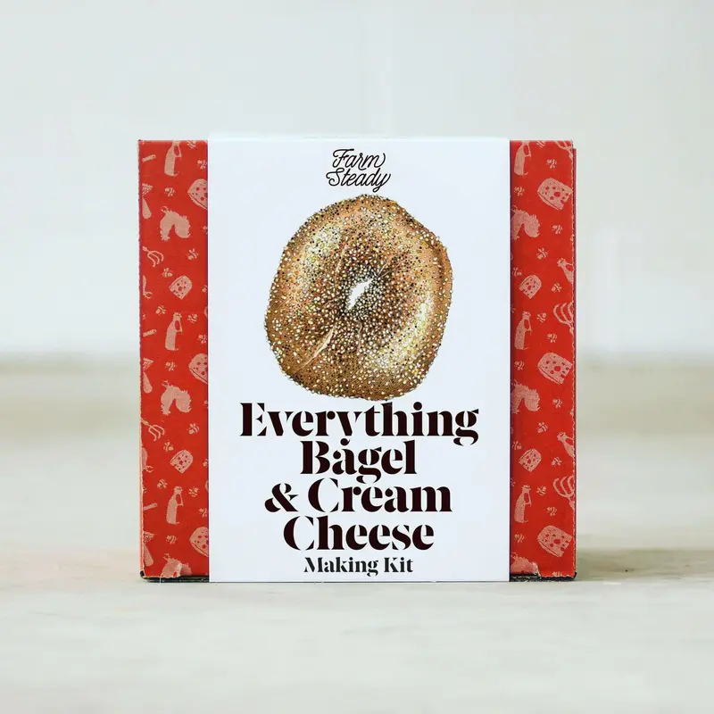Farmsteady Everything Bagel & Cream Cheese Making Kit 1